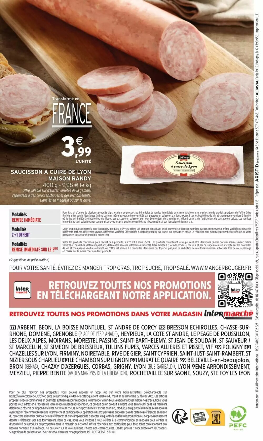 Prospectus promotionnel Intermarché valable à partir du 17/02/2026 - Page 8.