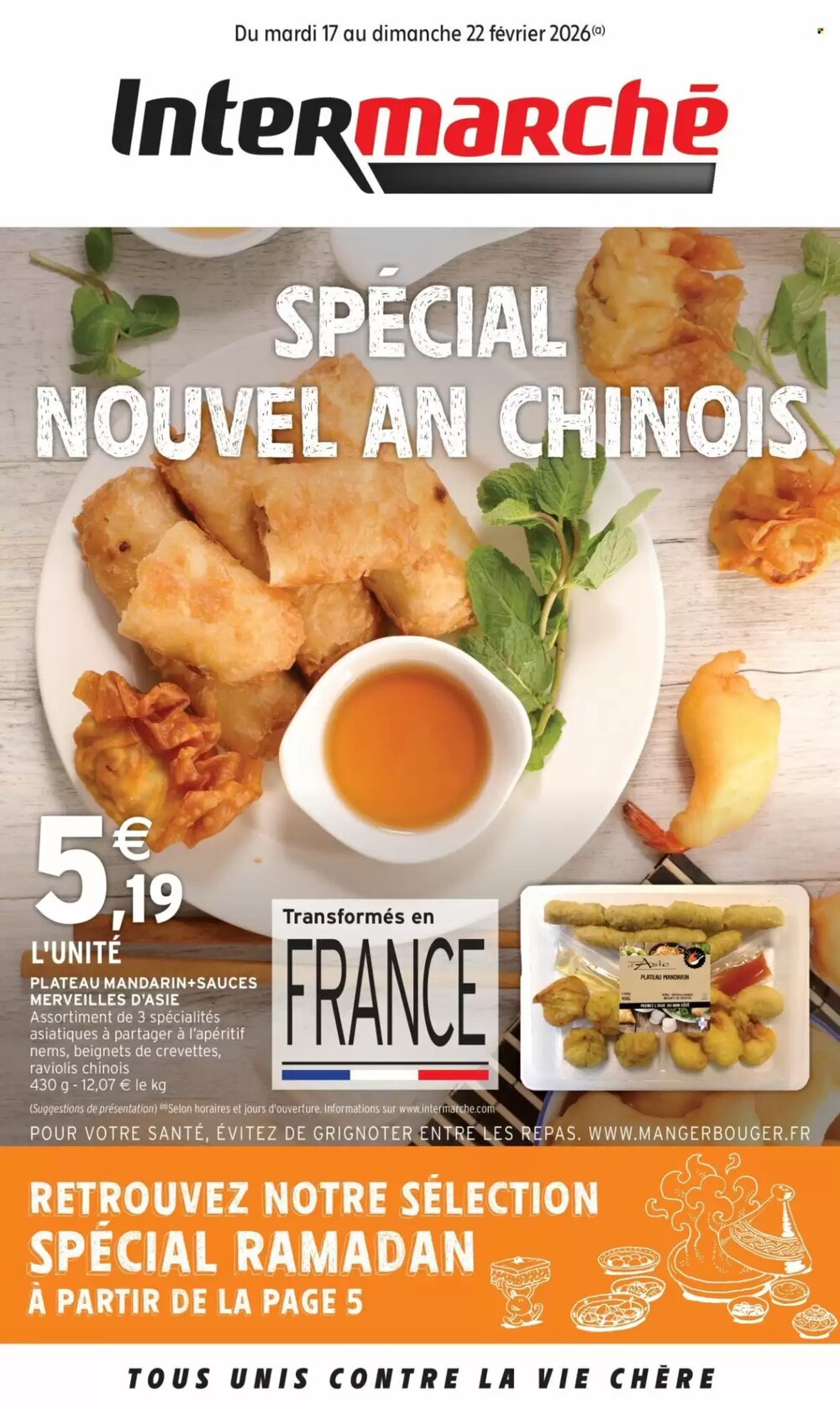 Prospectus promotionnel Intermarché valable à partir du 17/02/2026 - Page 1.