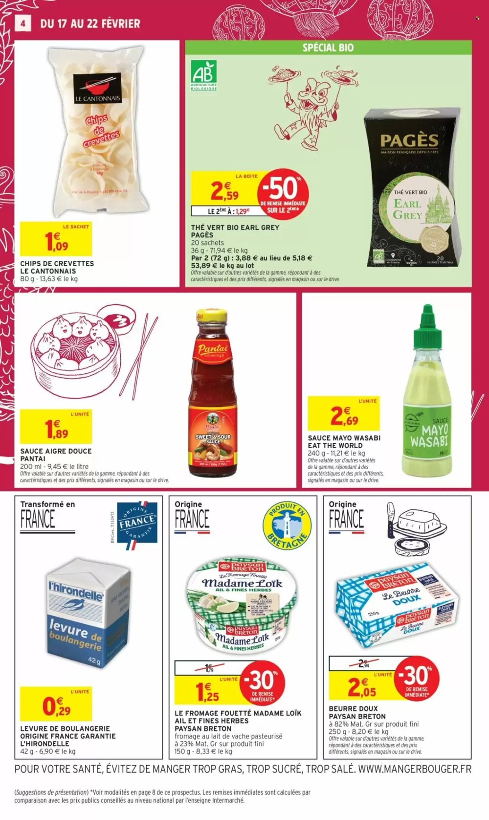 Prospectus promotionnel Intermarché valable à partir du 17/02/2026 - Page 4.