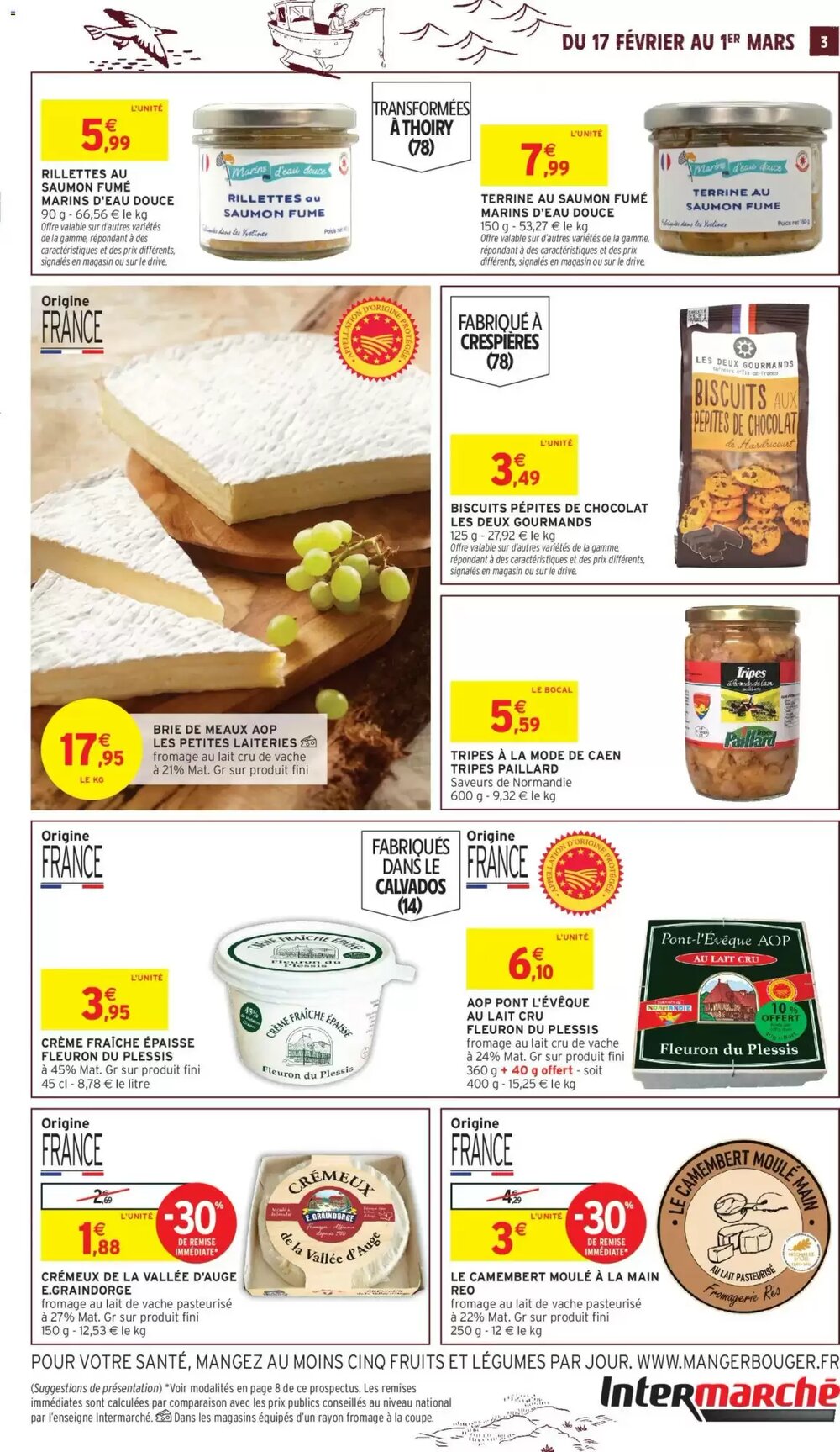 Prospectus promotionnel Intermarché valable à partir du 17/02/2026 - Page 3.