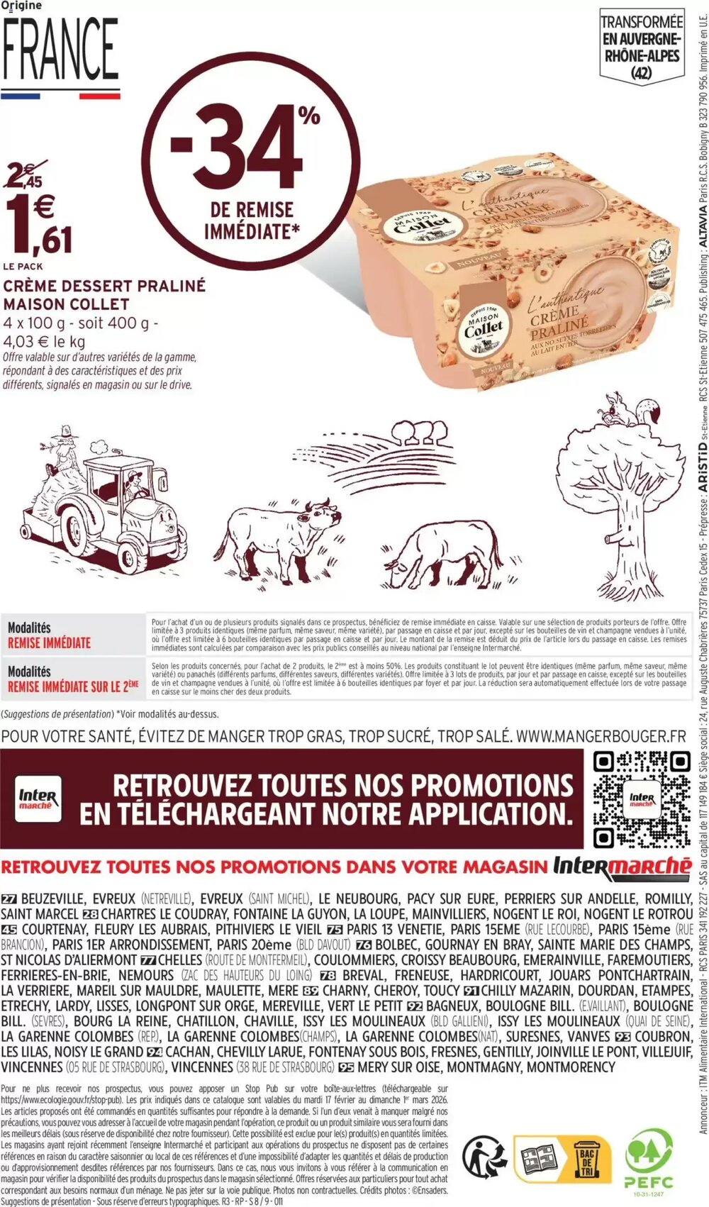 Prospectus promotionnel Intermarché valable à partir du 17/02/2026 - Page 8.