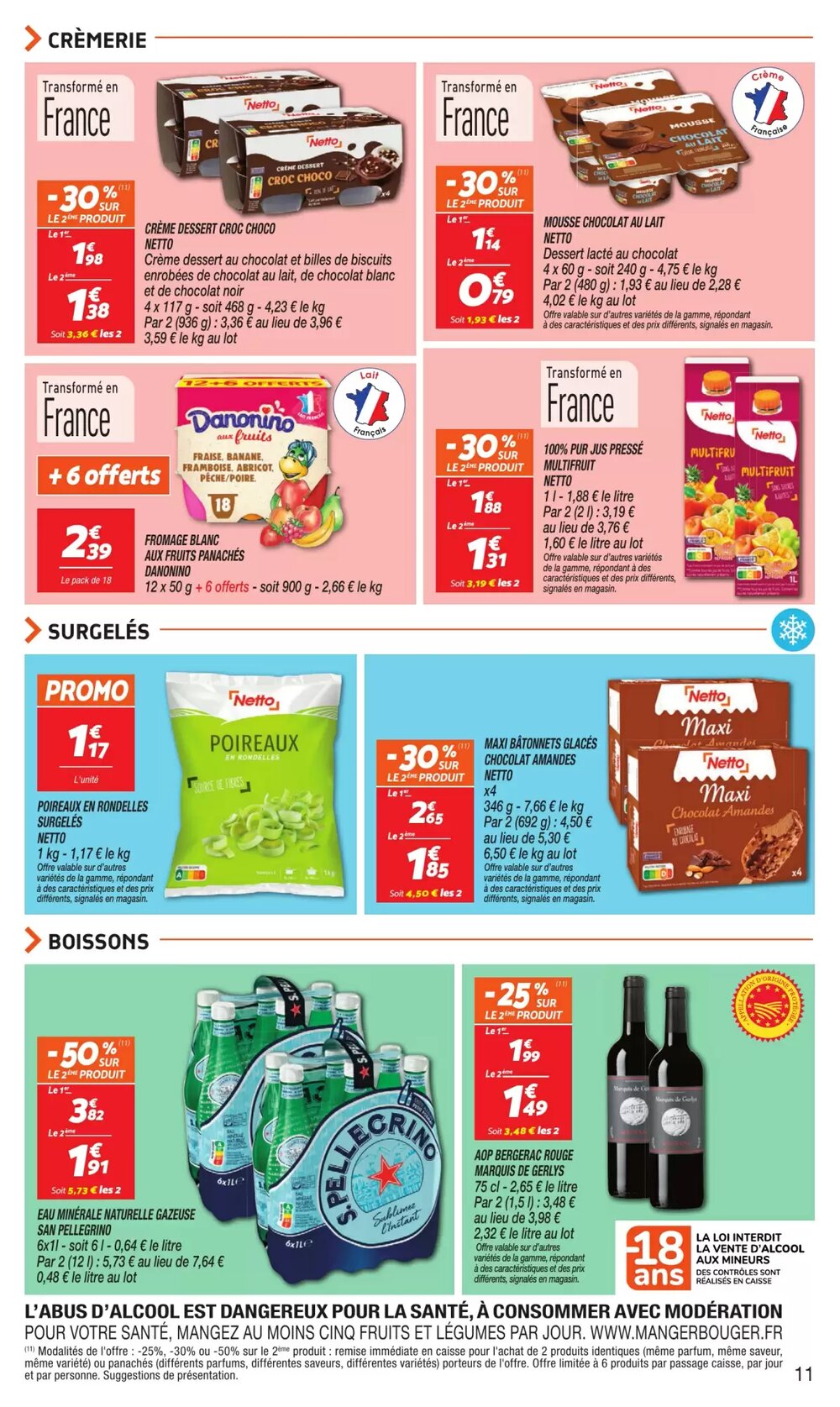 Prospectus promotionnel Netto valable à partir du 17/02/2026 - Page 11.