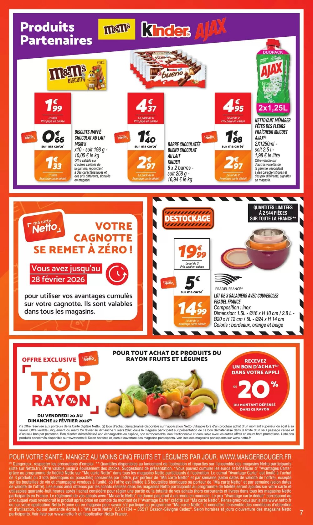 Prospectus promotionnel Netto valable à partir du 17/02/2026 - Page 7.