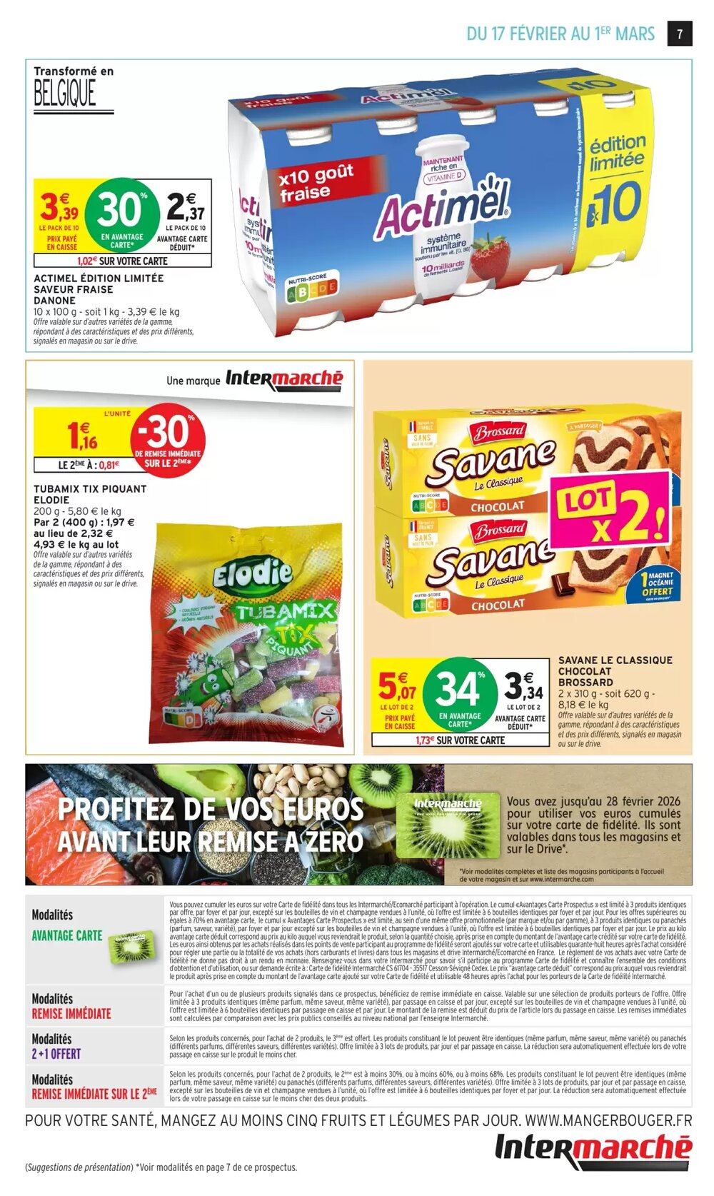 Prospectus promotionnel Intermarché valable à partir du 17/02/2026 - Page 7.