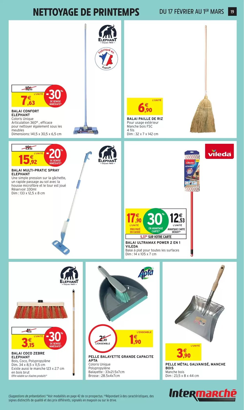 Prospectus promotionnel Intermarché Hyper valable à partir du 17/02/2026 - Page 19.