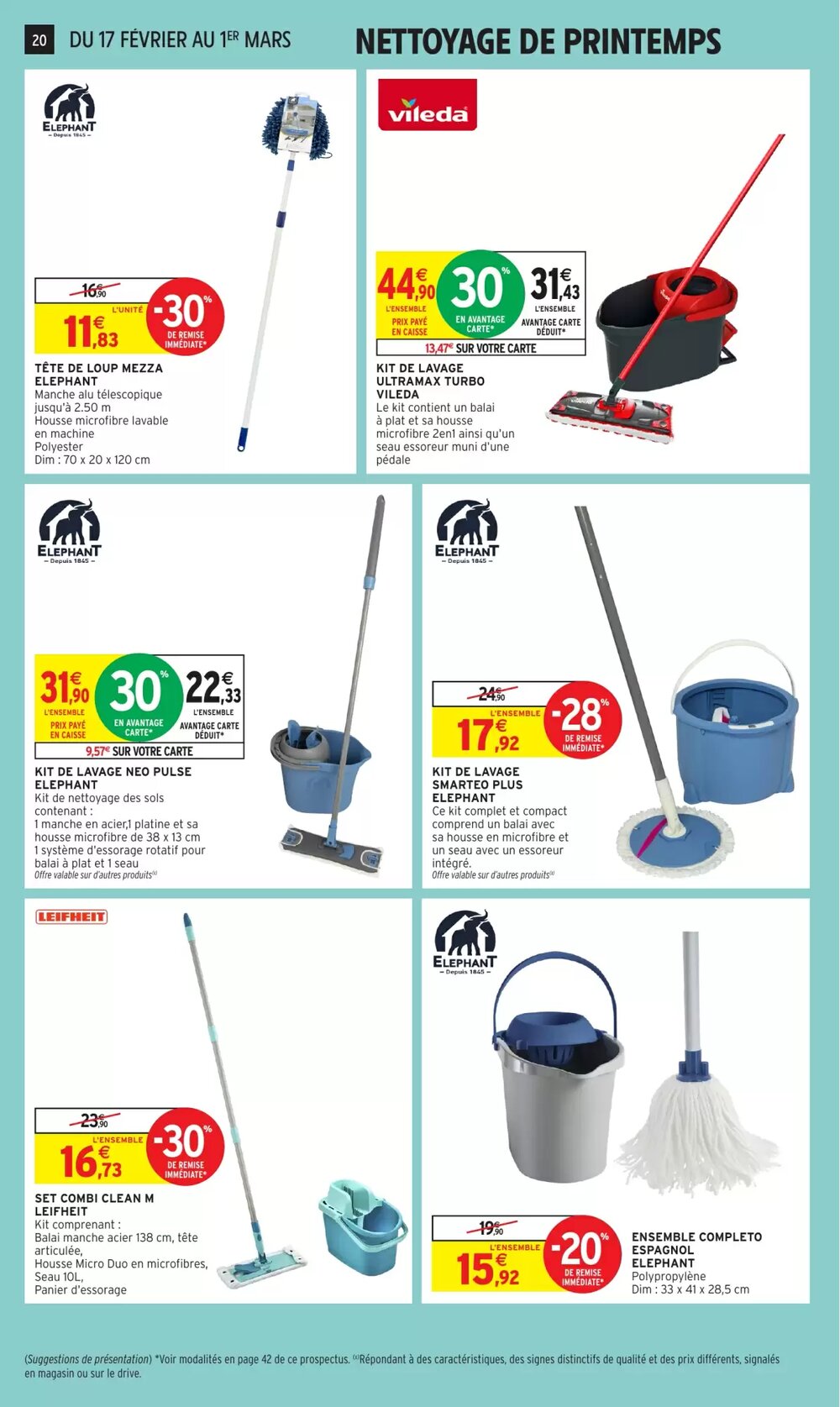 Prospectus promotionnel Intermarché Hyper valable à partir du 17/02/2026 - Page 20.