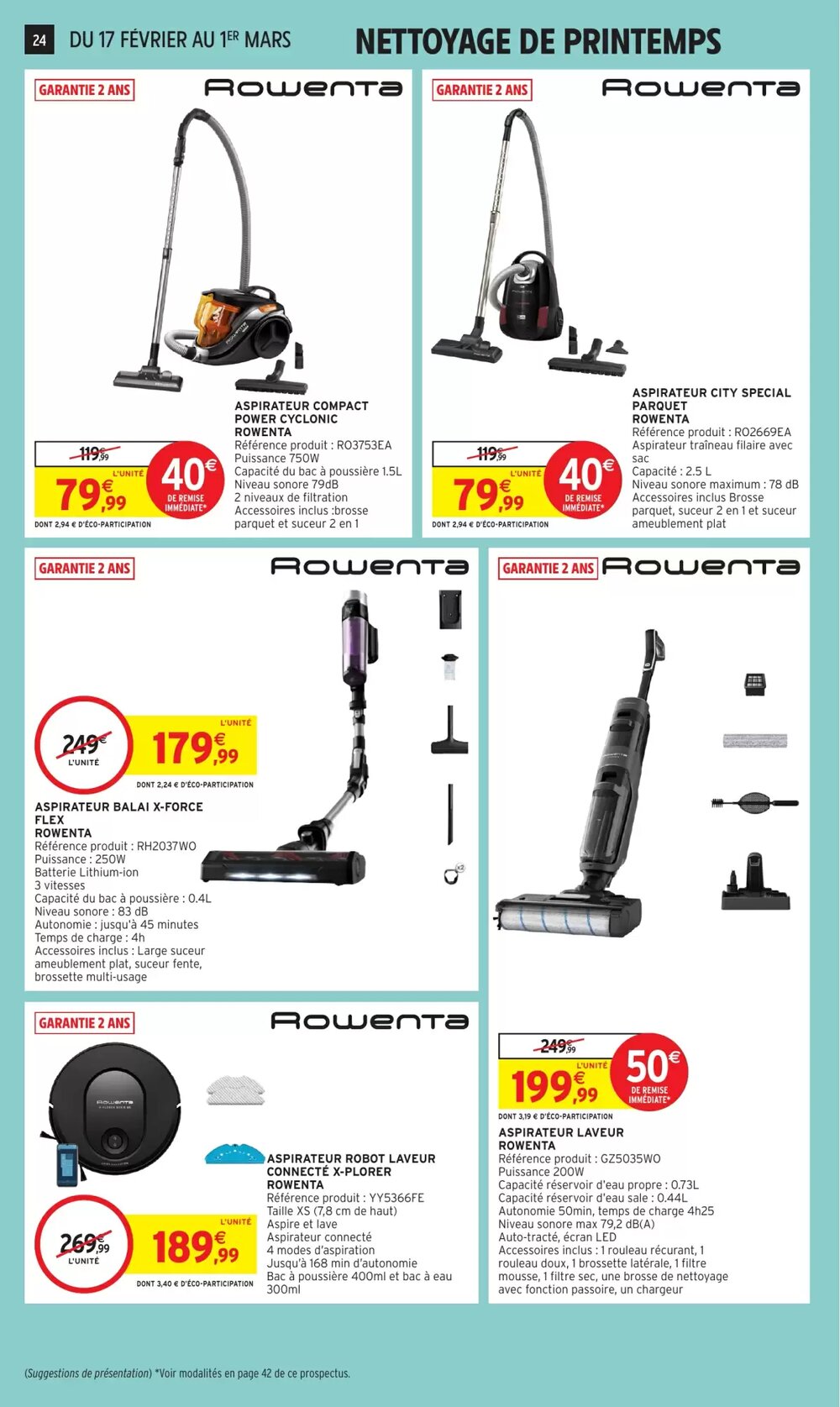 Prospectus promotionnel Intermarché Hyper valable à partir du 17/02/2026 - Page 24.