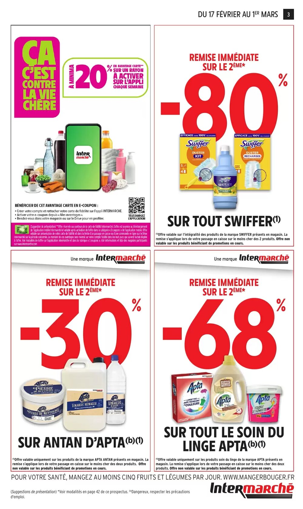 Prospectus promotionnel Intermarché Hyper valable à partir du 17/02/2026 - Page 3.