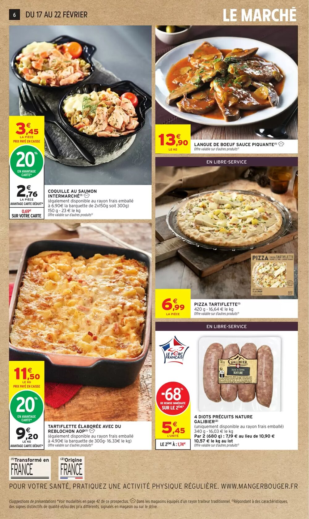 Prospectus promotionnel Intermarché Hyper valable à partir du 17/02/2026 - Page 6.