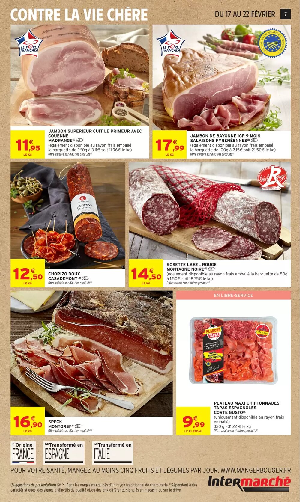 Prospectus promotionnel Intermarché Hyper valable à partir du 17/02/2026 - Page 7.