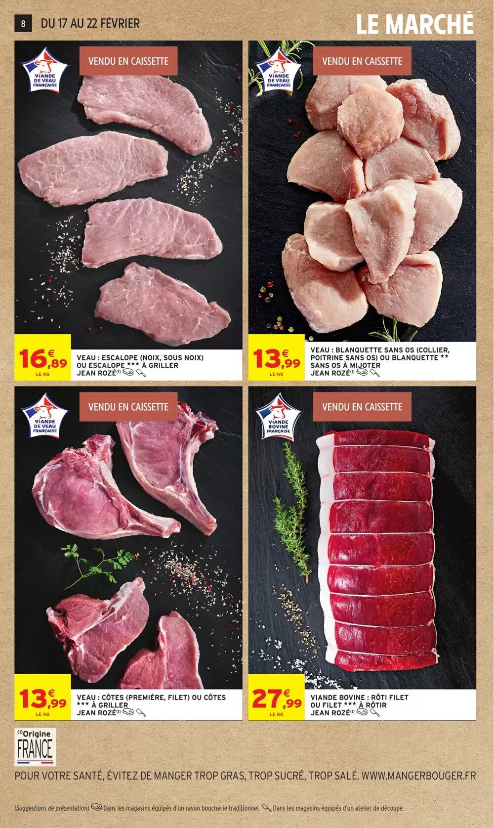 Prospectus promotionnel Intermarché Hyper valable à partir du 17/02/2026 - Page 8.