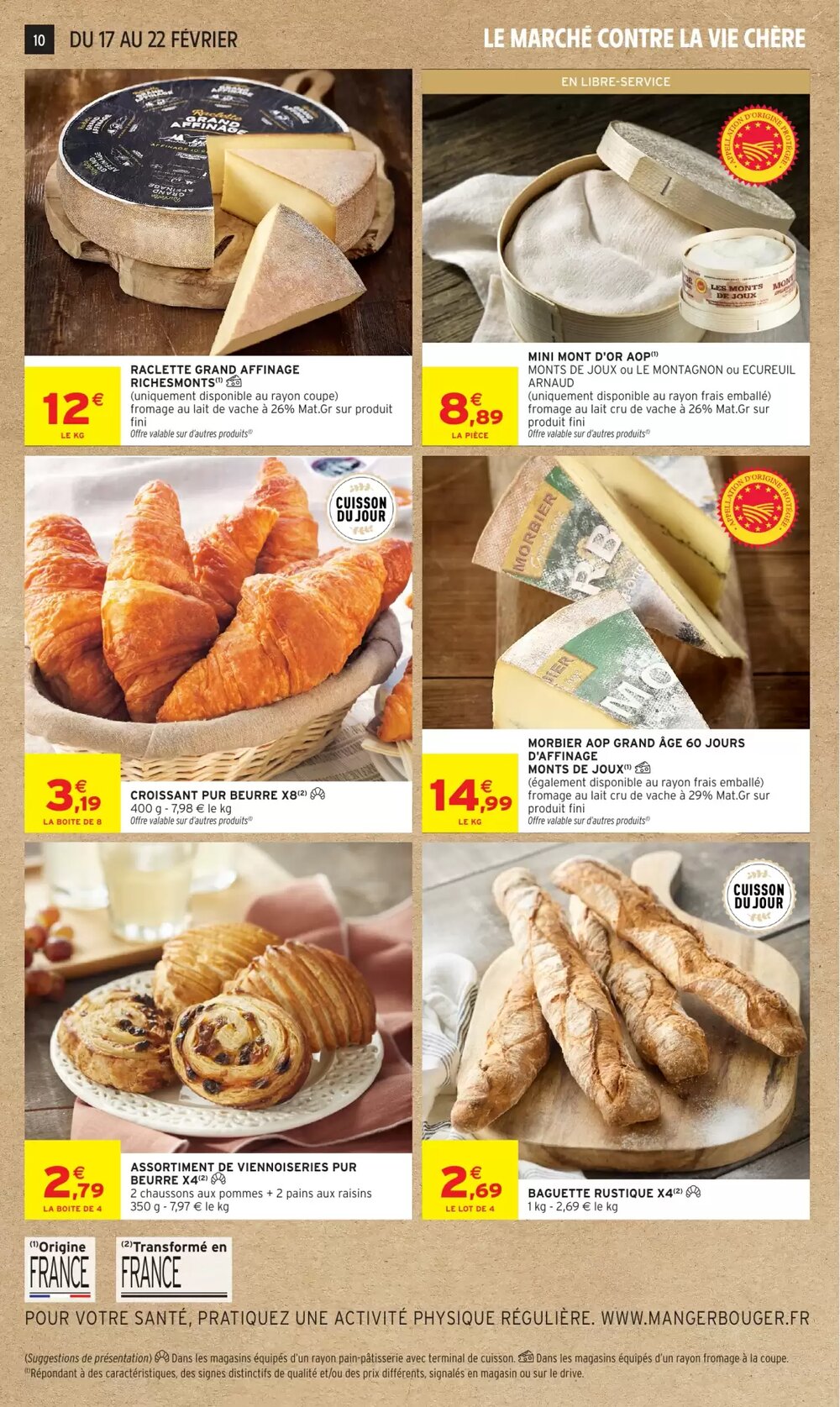 Prospectus promotionnel Intermarché valable à partir du 17/02/2026 - Page 10.