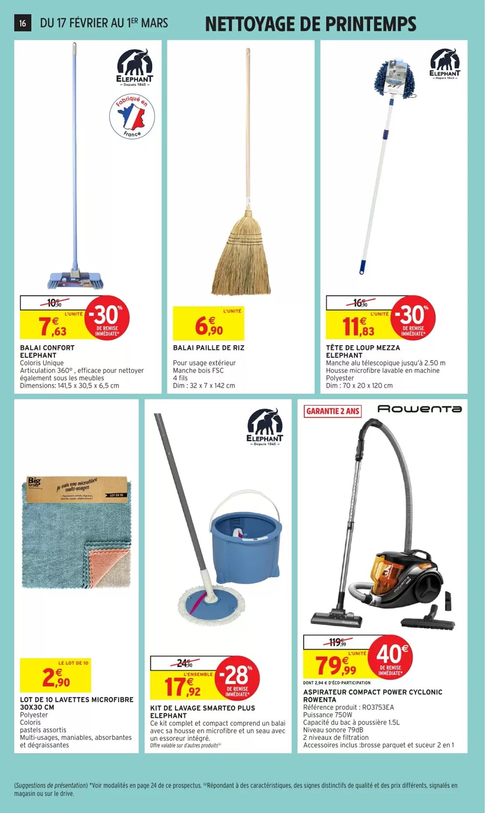 Prospectus promotionnel Intermarché valable à partir du 17/02/2026 - Page 16.