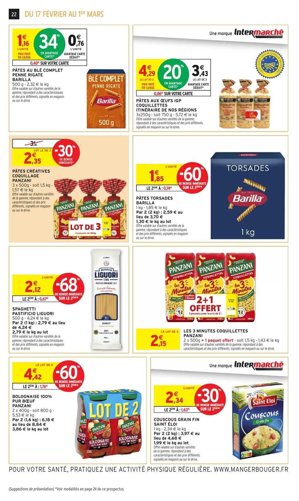Prospectus promotionnel Intermarché valable à partir du 17/02/2026 - Page 22.