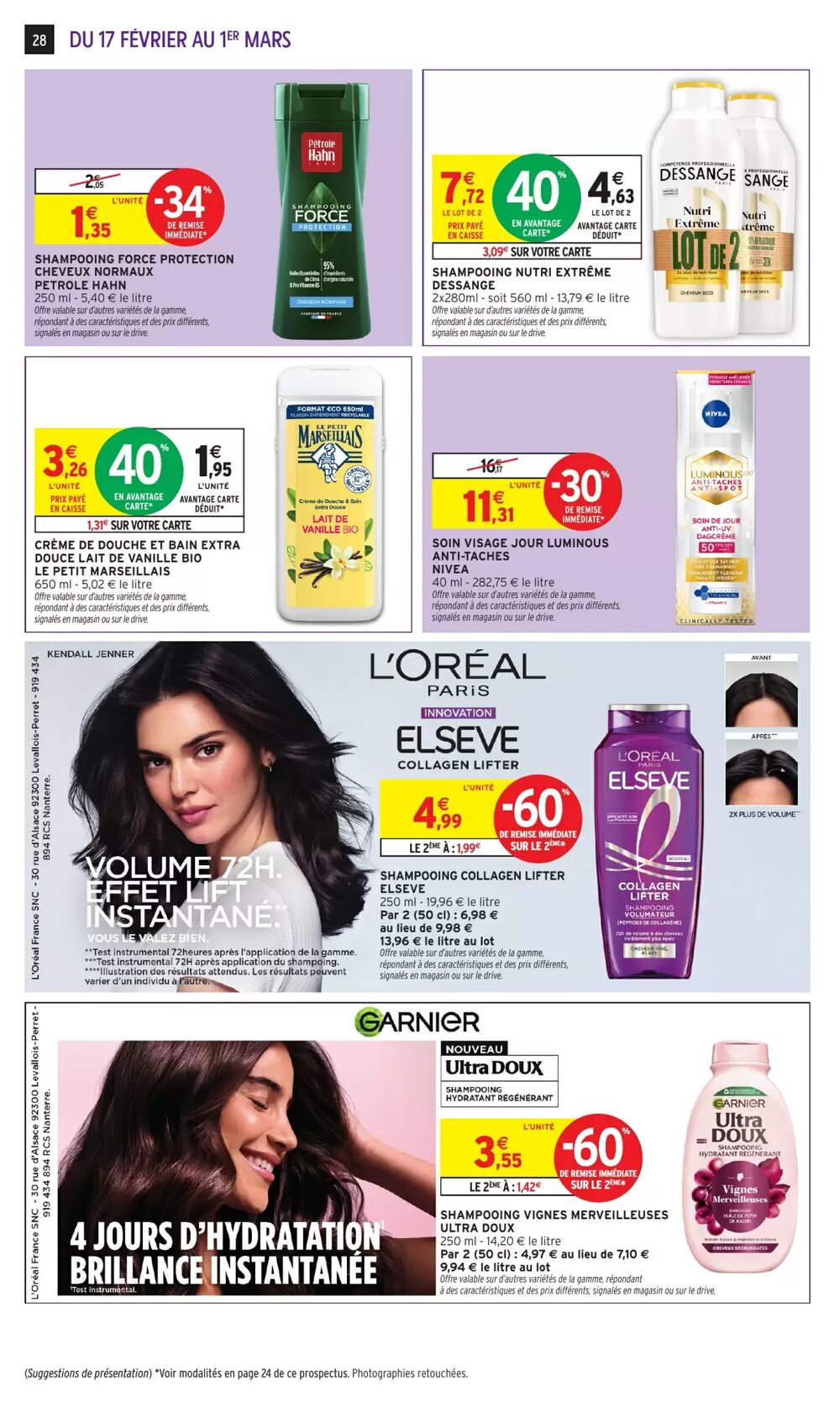 Prospectus promotionnel Intermarché valable à partir du 17/02/2026 - Page 28.