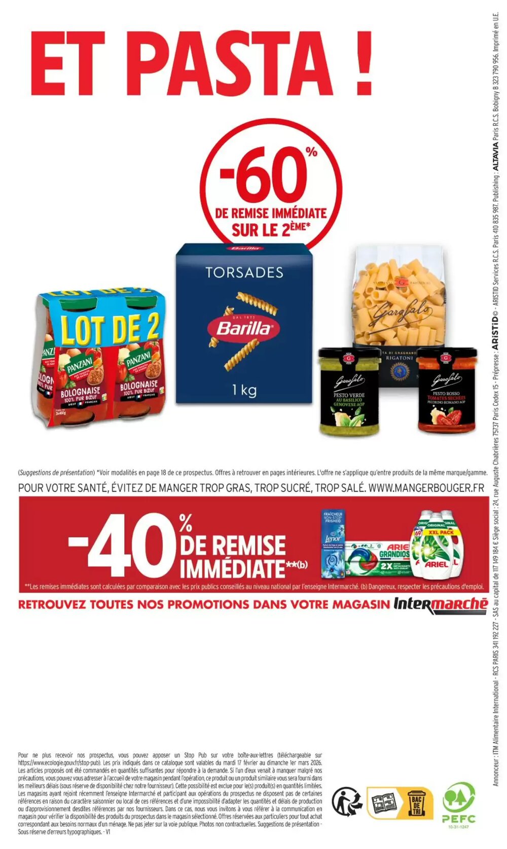 Prospectus promotionnel Intermarché valable à partir du 17/02/2026 - Page 24.