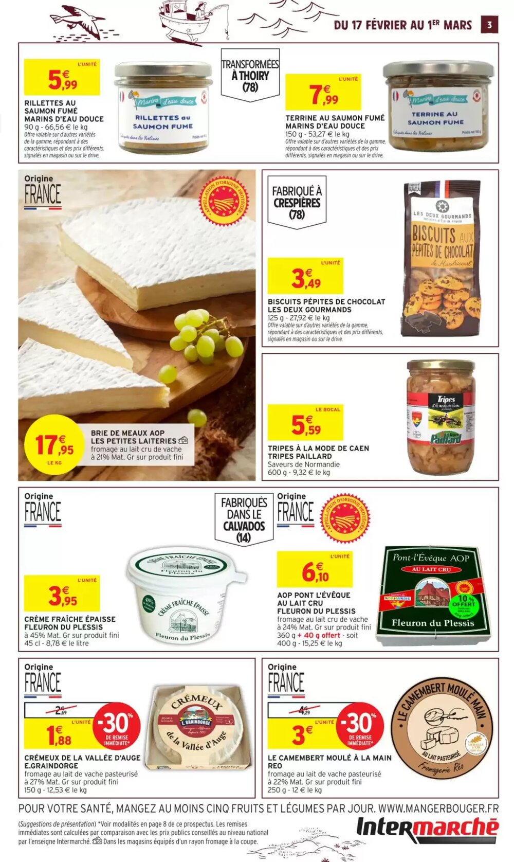Prospectus promotionnel Intermarché Hyper valable à partir du 17/02/2026 - Page 3.