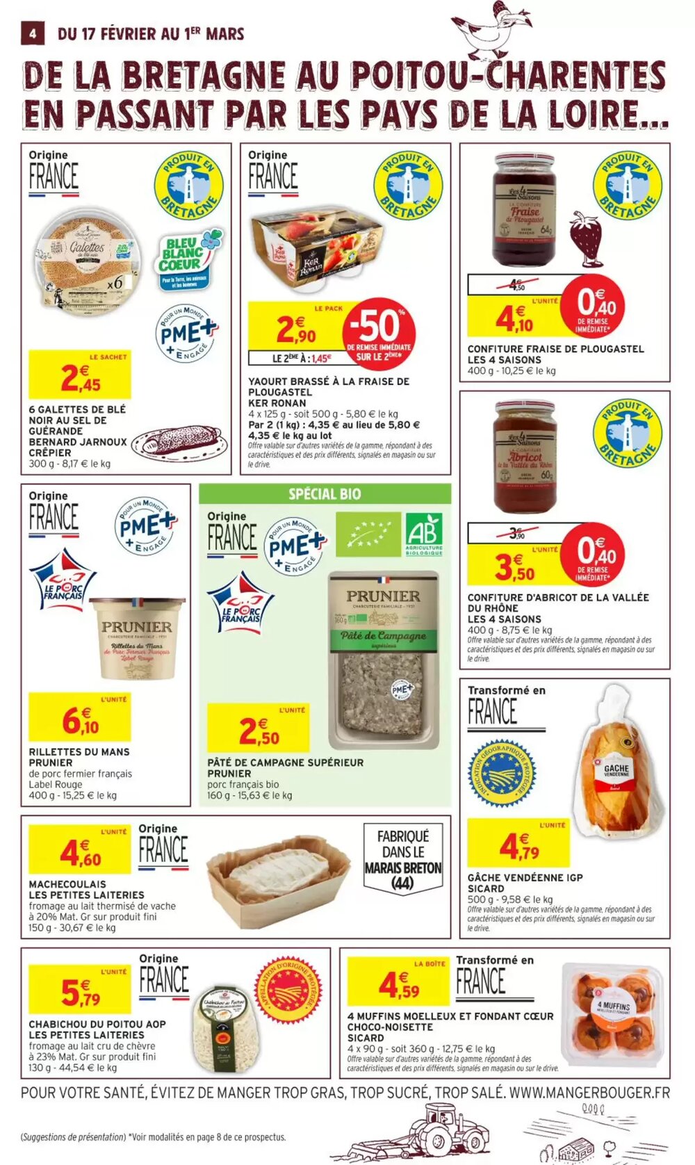 Prospectus promotionnel Intermarché Hyper valable à partir du 17/02/2026 - Page 4.