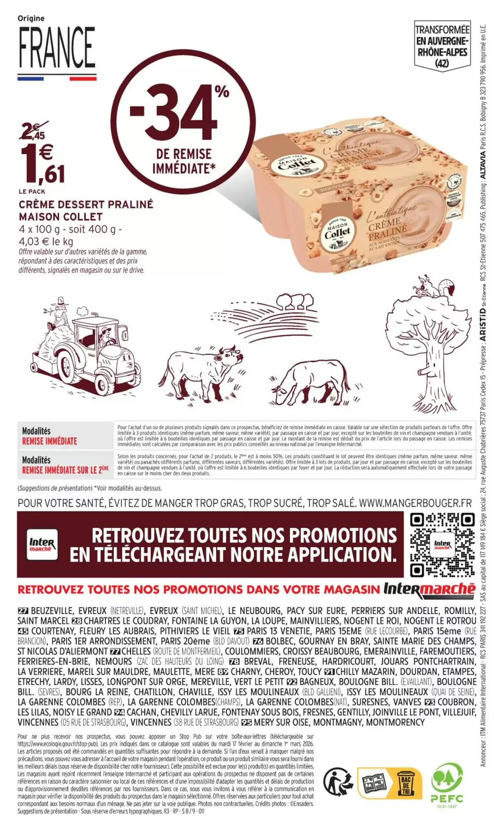 Prospectus promotionnel Intermarché Hyper valable à partir du 17/02/2026 - Page 8.