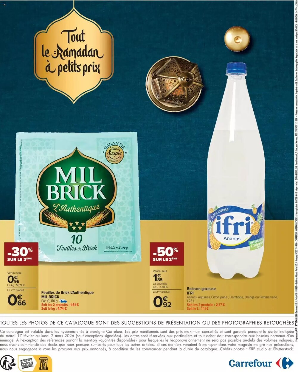 Prospectus promotionnel Carrefour valable à partir du 17/02/2026 - Page 36.