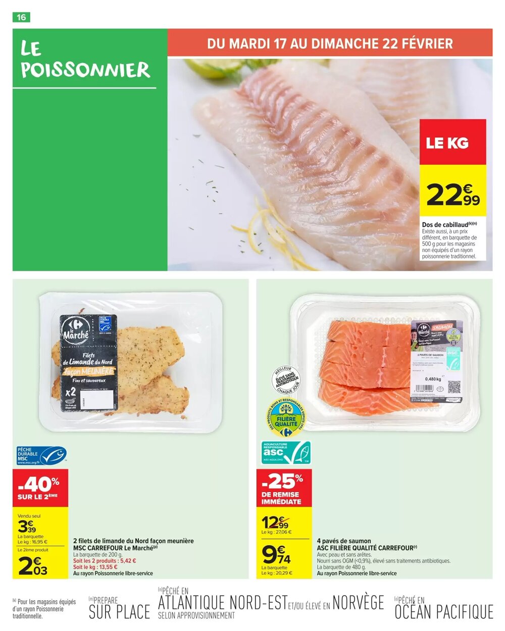 Prospectus promotionnel Carrefour Market valable à partir du 17/02/2026 - Page 18.