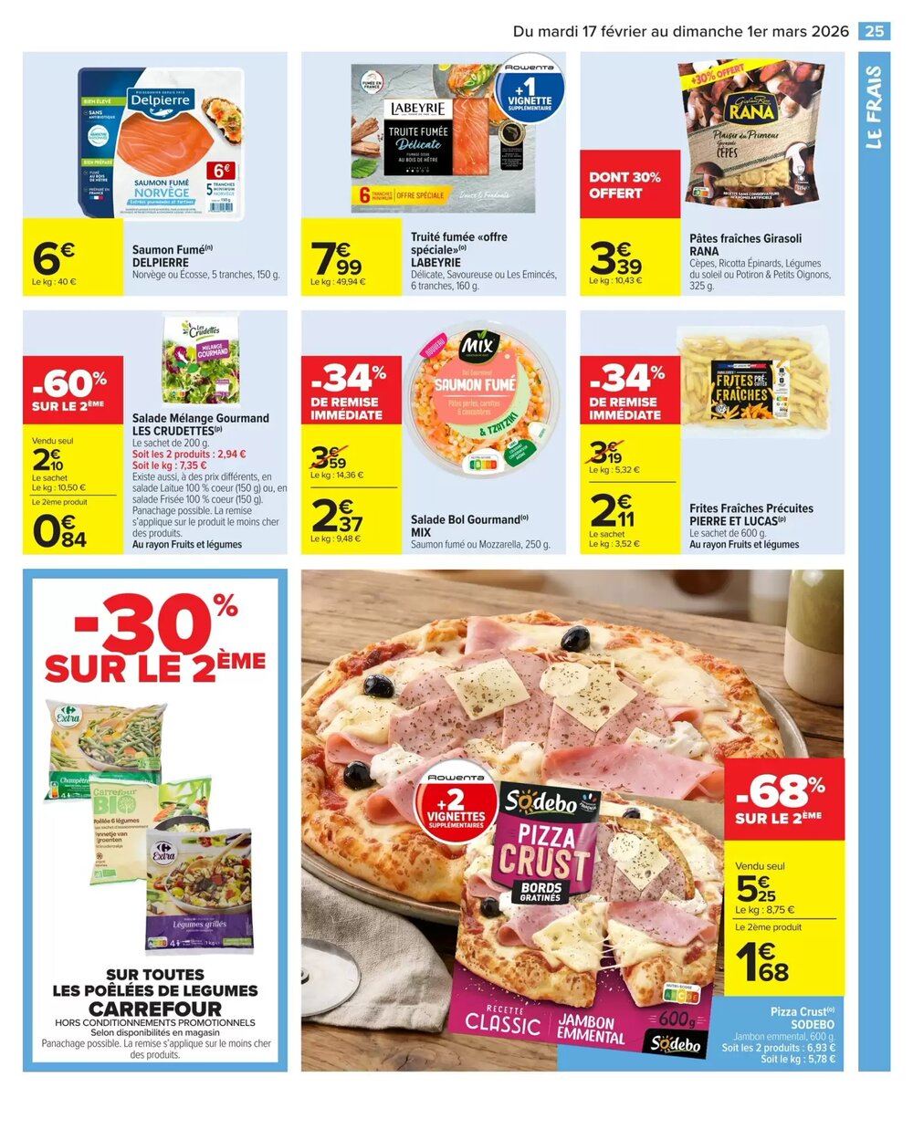 Prospectus promotionnel Carrefour Market valable à partir du 17/02/2026 - Page 27.