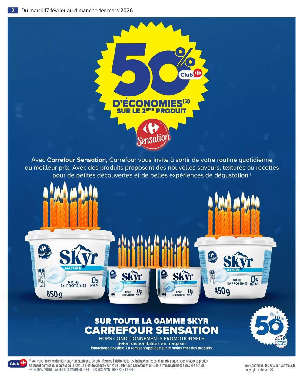 Prospectus promotionnel Carrefour Market valable à partir du 17/02/2026 - Page 4.