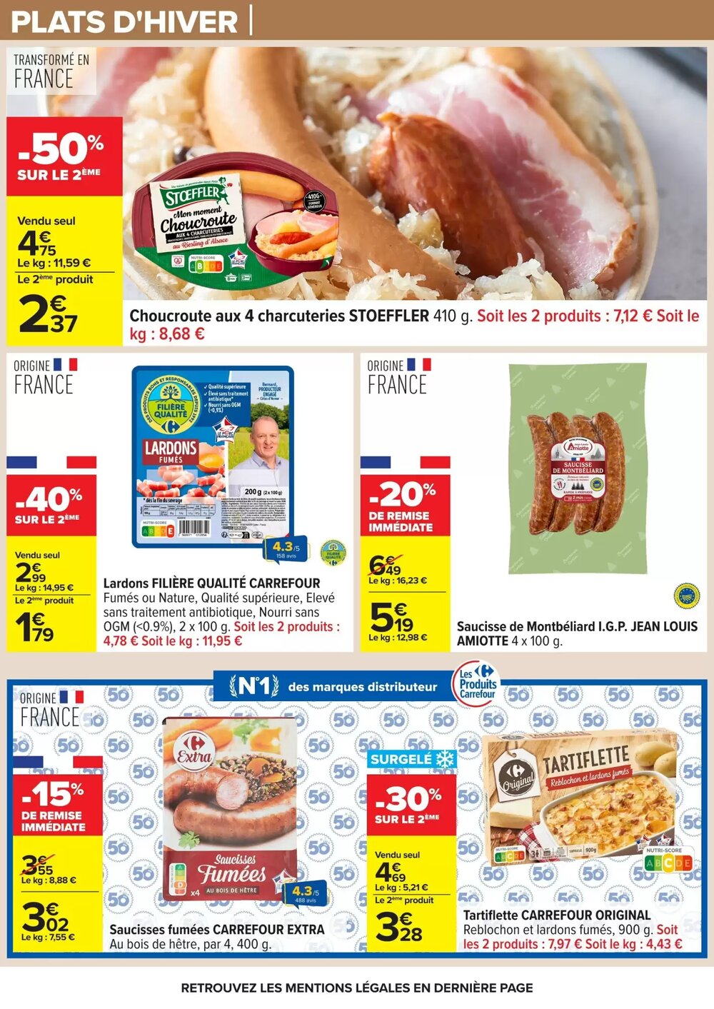 Prospectus promotionnel Carrefour valable à partir du 17/02/2026 - Page 33.