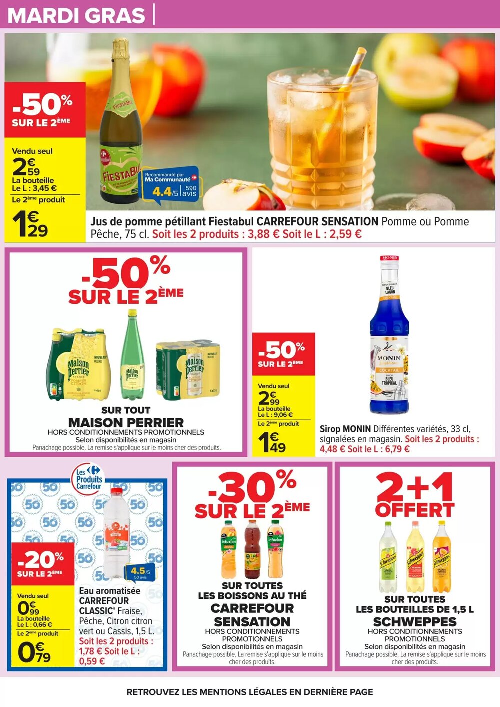 Prospectus promotionnel Carrefour valable à partir du 17/02/2026 - Page 49.