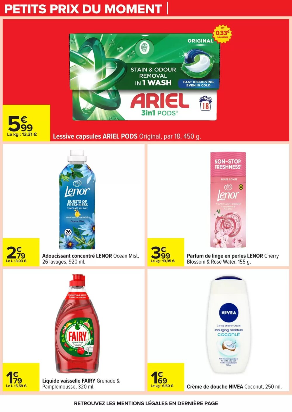 Prospectus promotionnel Carrefour valable à partir du 17/02/2026 - Page 61.