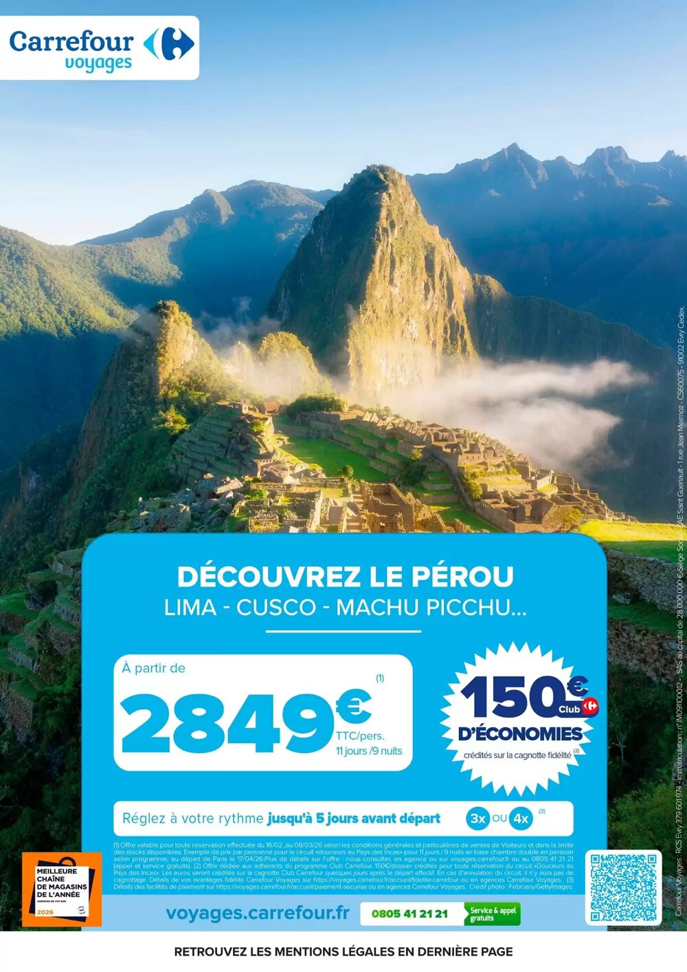 Prospectus promotionnel Carrefour valable à partir du 17/02/2026 - Page 95.