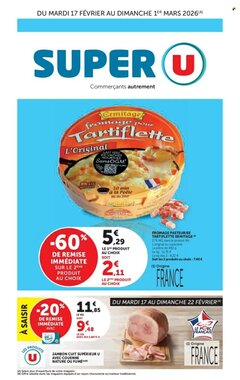 Prospectus promotionnel Super U valable à partir du 17/02/2026