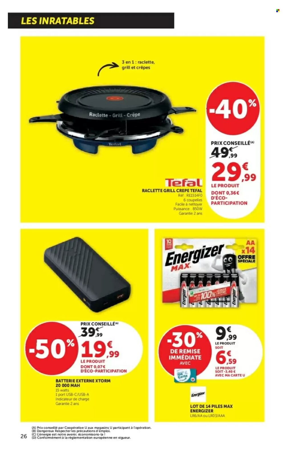 Prospectus promotionnel Super U valable à partir du 17/02/2026 - Page 26.