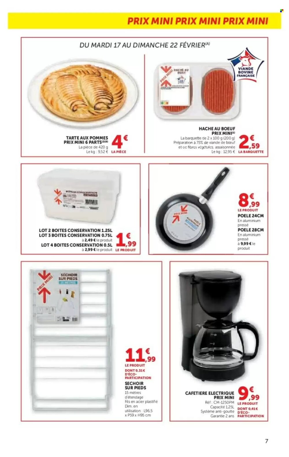 Prospectus promotionnel Super U valable à partir du 17/02/2026 - Page 7.