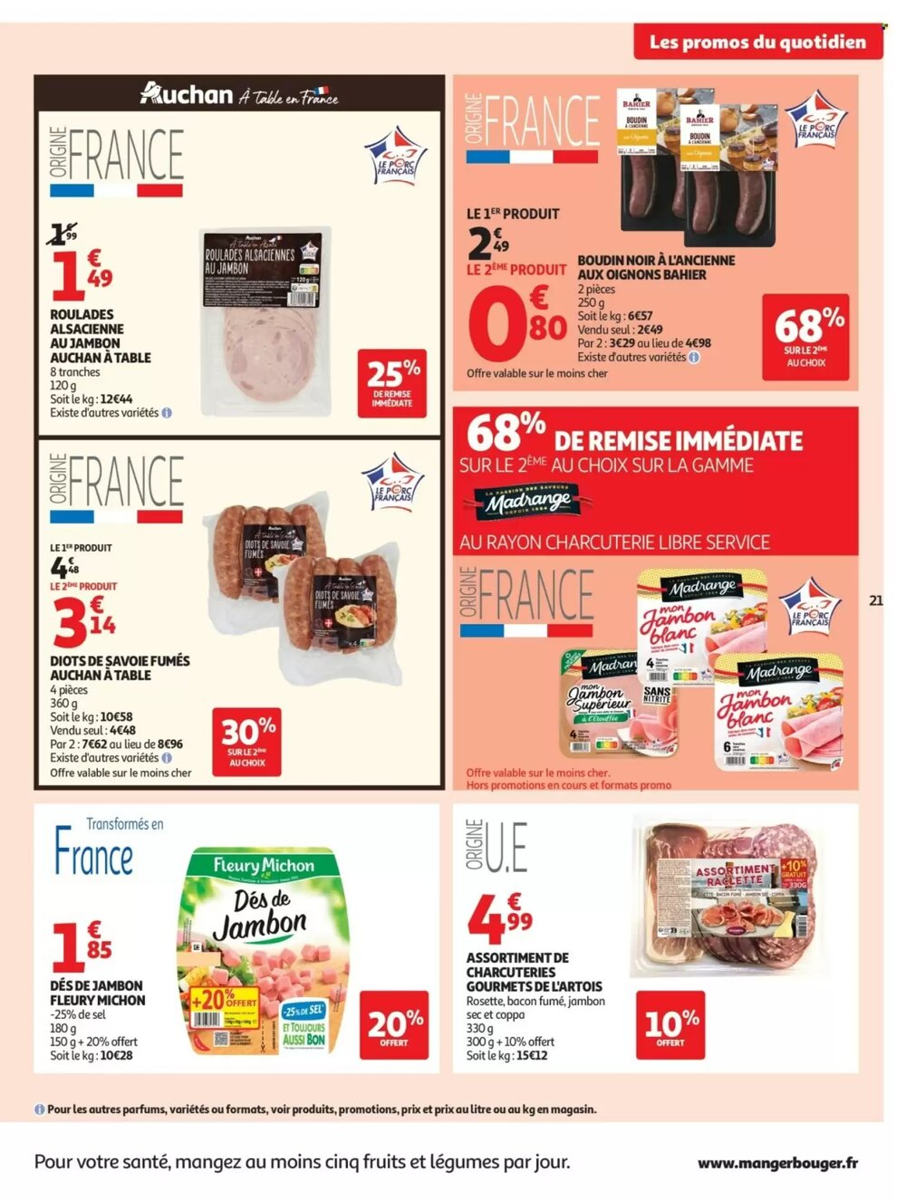 Prospectus promotionnel Auchan valable à partir du 17/02/2026 - Page 21.