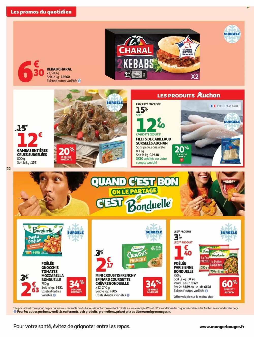 Prospectus promotionnel Auchan valable à partir du 17/02/2026 - Page 22.