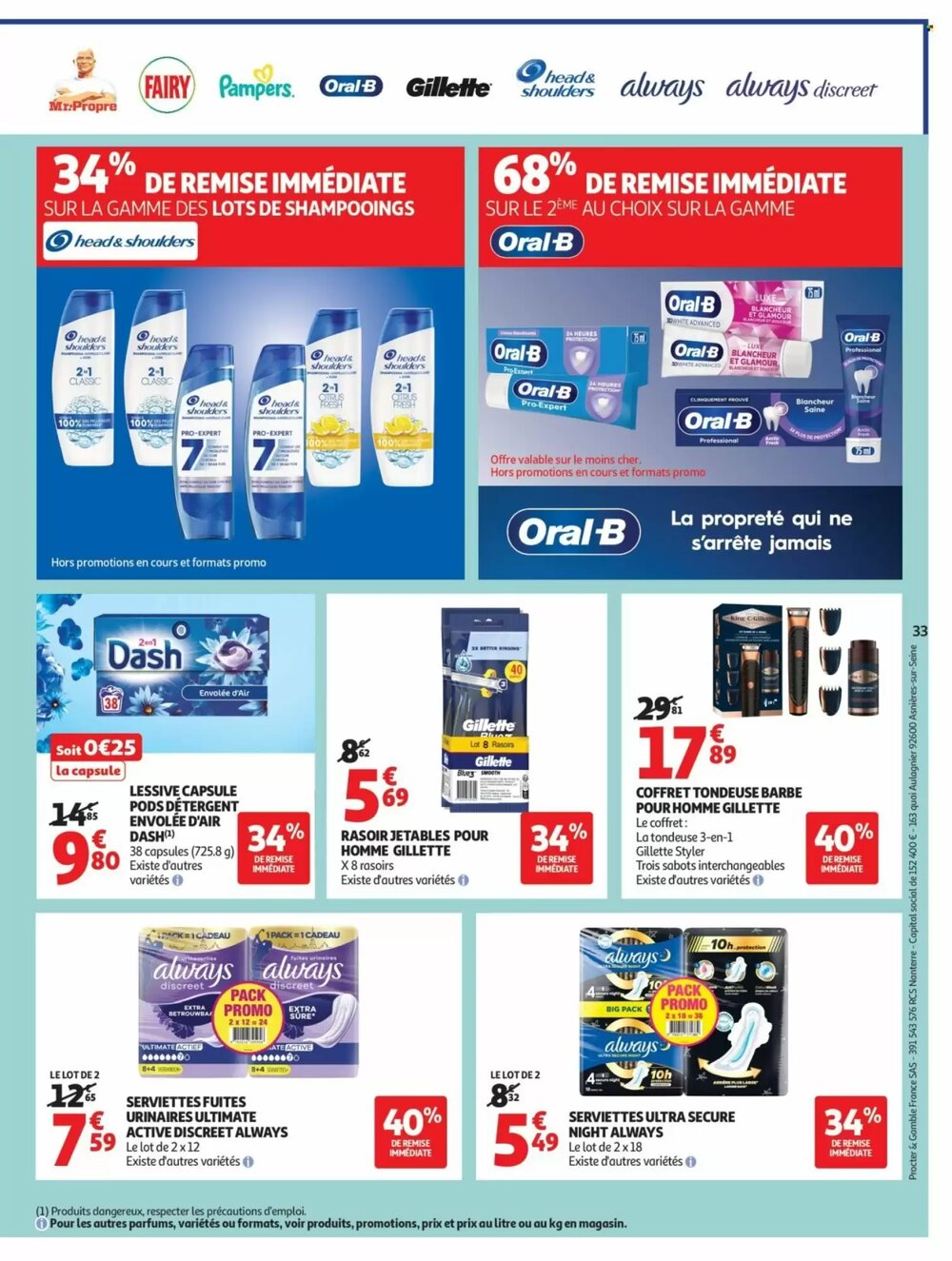 Prospectus promotionnel Auchan valable à partir du 17/02/2026 - Page 33.