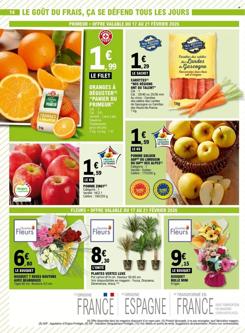 Prospectus promotionnel E.Leclerc valable à partir du 17/02/2026 - Page 14.