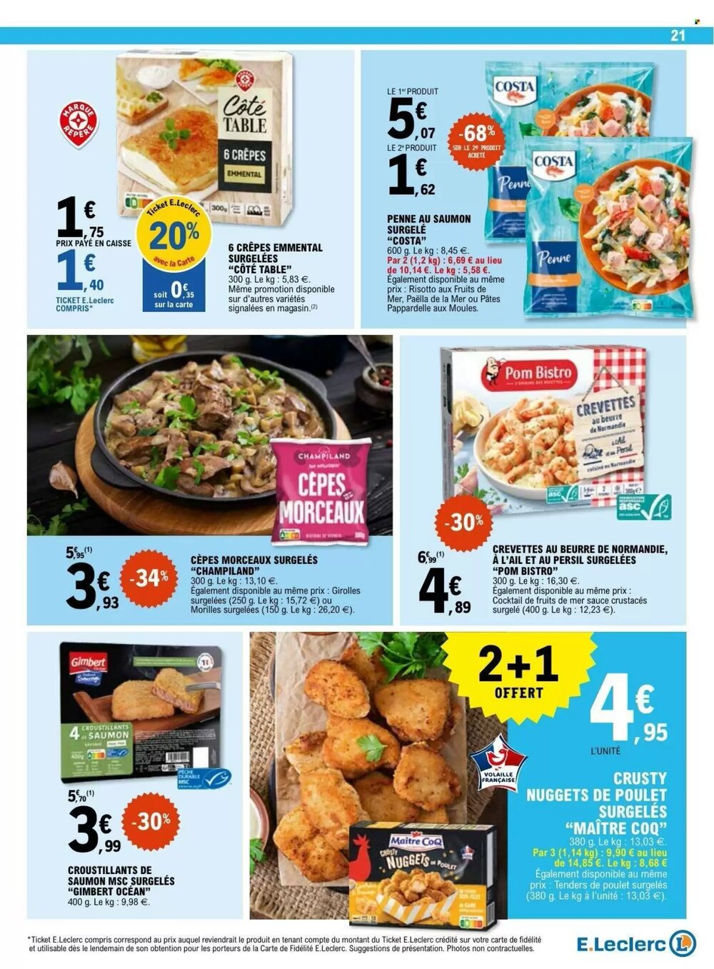 Prospectus promotionnel E.Leclerc valable à partir du 17/02/2026 - Page 21.