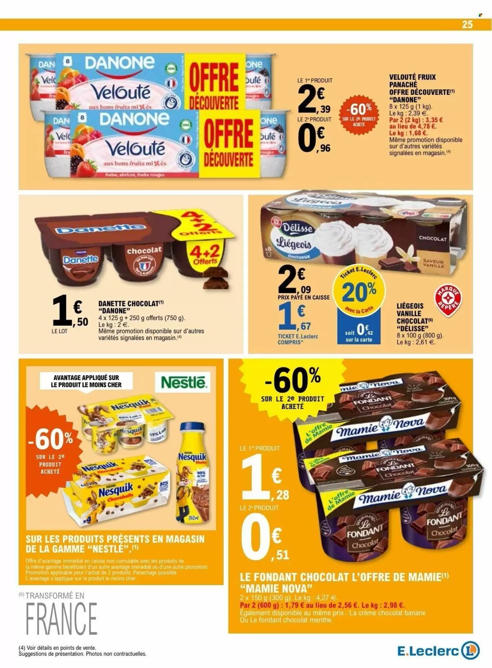 Prospectus promotionnel E.Leclerc valable à partir du 17/02/2026 - Page 25.