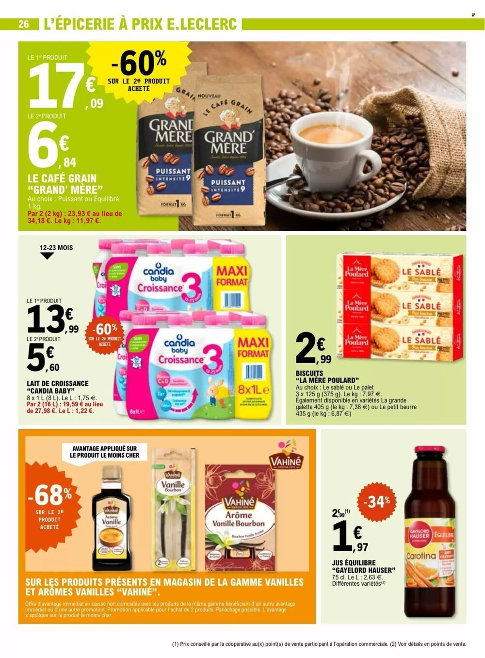 Prospectus promotionnel E.Leclerc valable à partir du 17/02/2026 - Page 26.