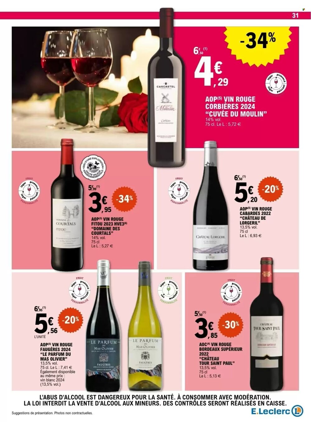 Prospectus promotionnel E.Leclerc valable à partir du 17/02/2026 - Page 31.