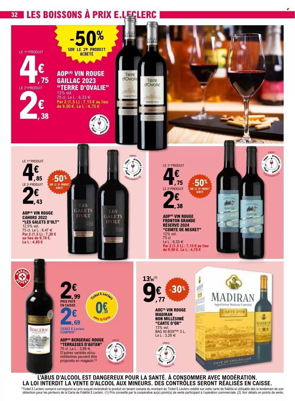 Prospectus promotionnel E.Leclerc valable à partir du 17/02/2026 - Page 32.