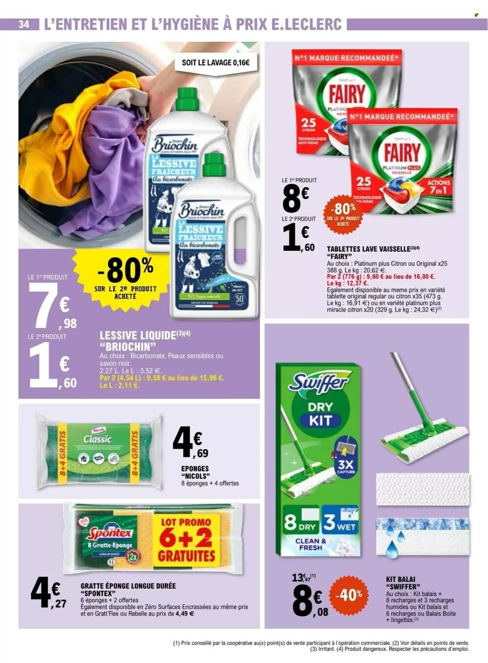 Prospectus promotionnel E.Leclerc valable à partir du 17/02/2026 - Page 34.