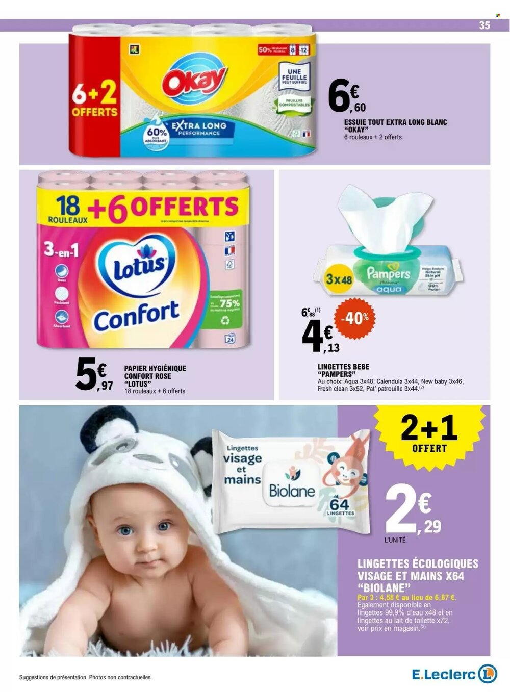Prospectus promotionnel E.Leclerc valable à partir du 17/02/2026 - Page 35.