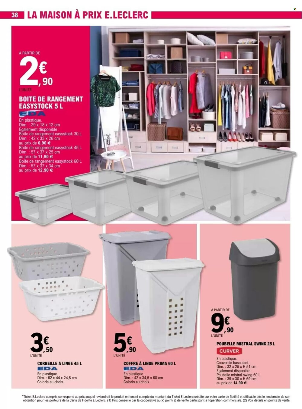 Prospectus promotionnel E.Leclerc valable à partir du 17/02/2026 - Page 38.