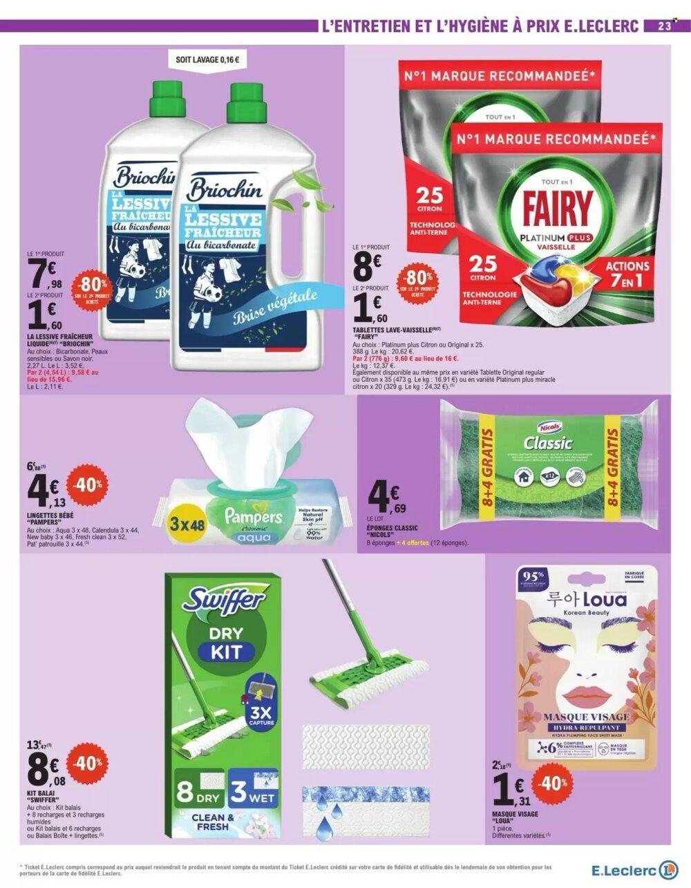 Prospectus promotionnel E.Leclerc valable à partir du 17/02/2026 - Page 24.