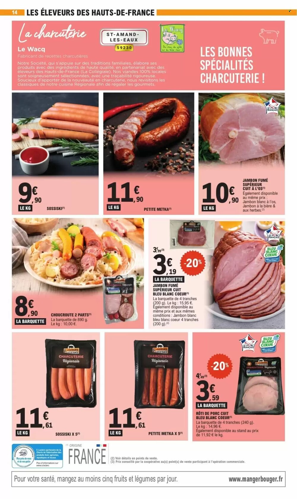 Prospectus promotionnel E.Leclerc valable à partir du 17/02/2026 - Page 14.