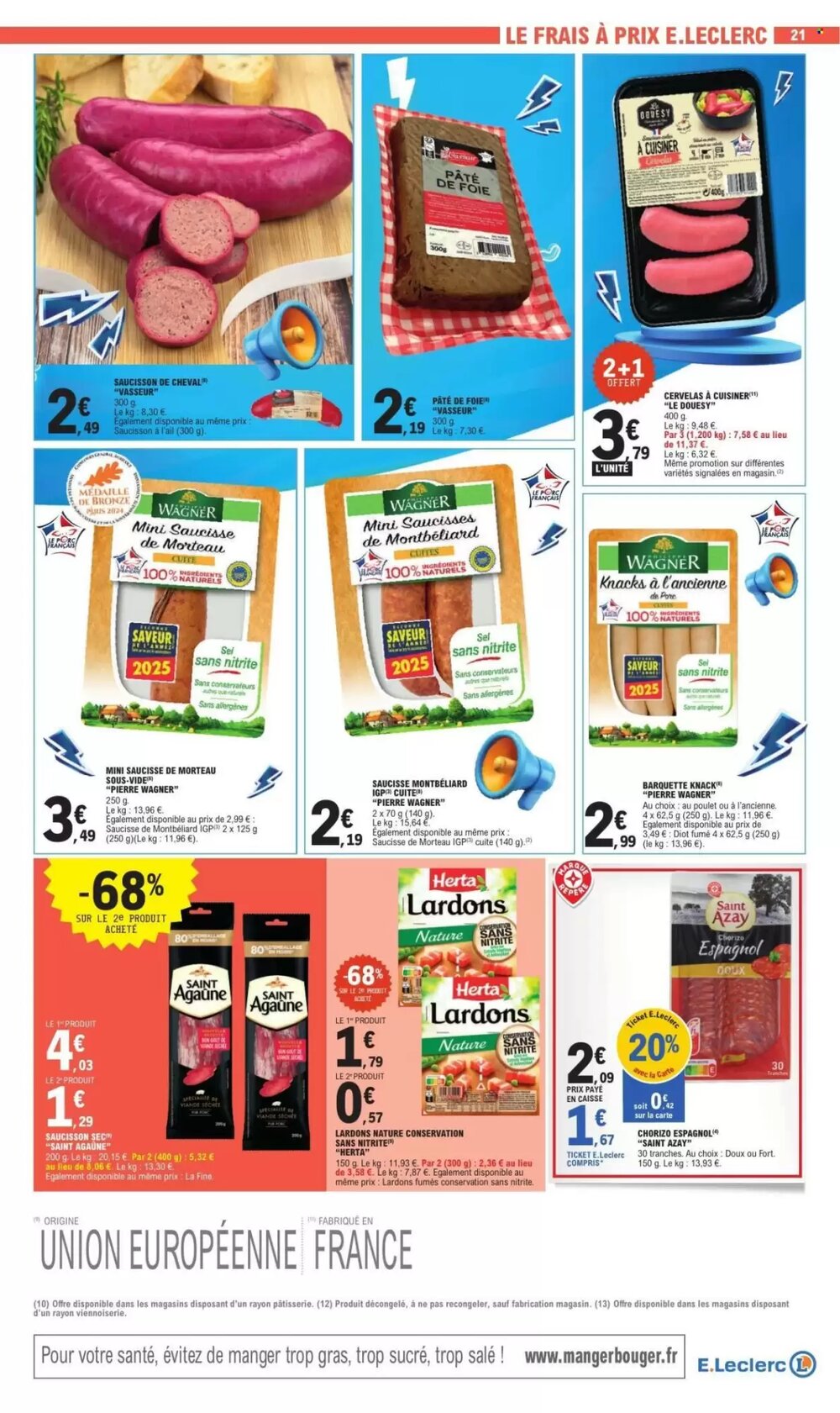 Prospectus promotionnel E.Leclerc valable à partir du 17/02/2026 - Page 21.