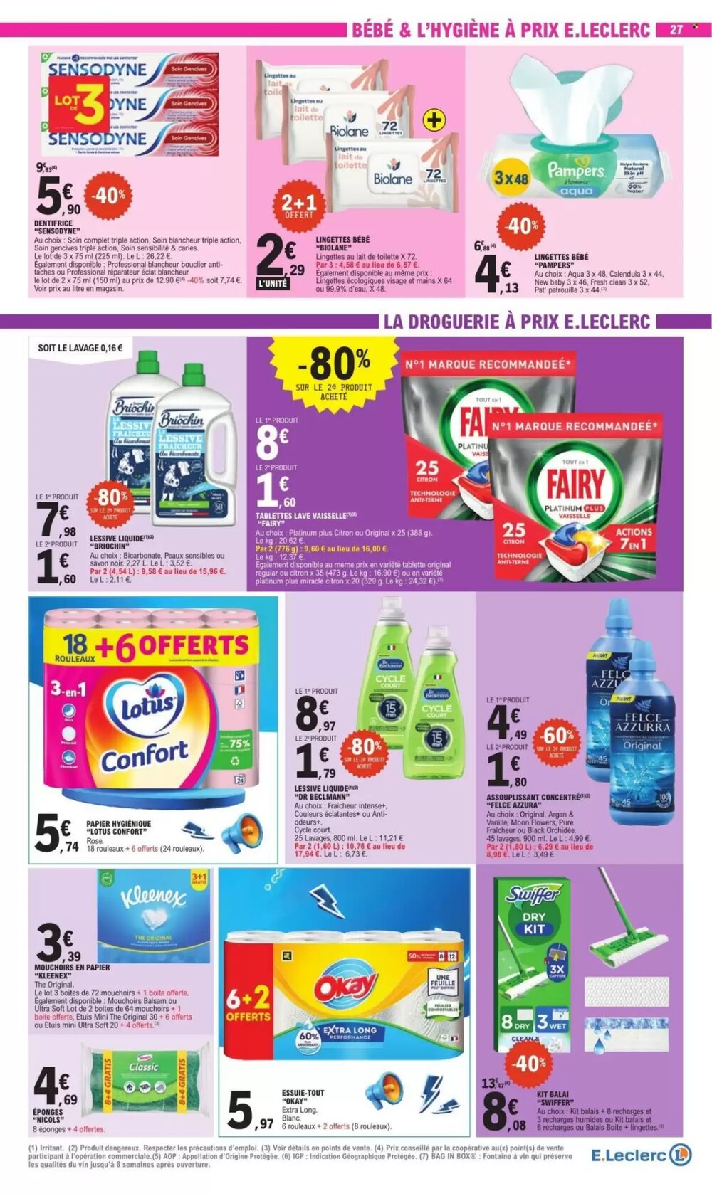 Prospectus promotionnel E.Leclerc valable à partir du 17/02/2026 - Page 27.